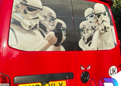 Stormtrooper Window Vinyl