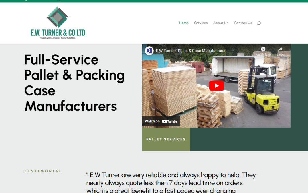 New Pallet & Packing Website Launched