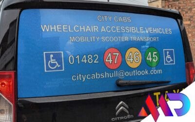 One-Way Vision Vinyl: A Game Changer for Taxi Advertising