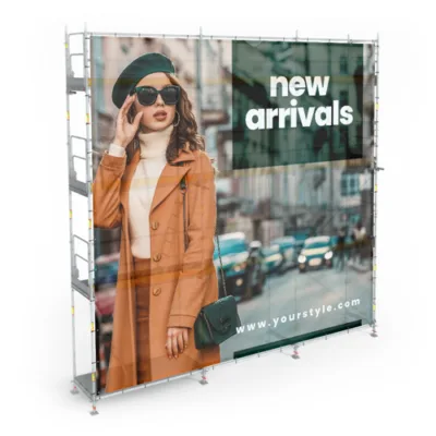 Scaffolding banner