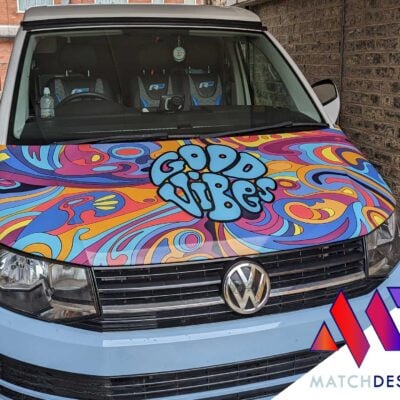 Vinyl bonnet wrap Hull