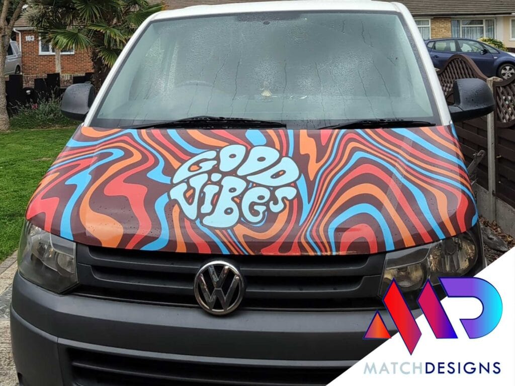 Good Vibes Bonnet Vinyl Wrap