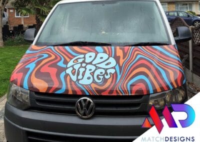 Good Vibes Bonnet Vinyl Wrap