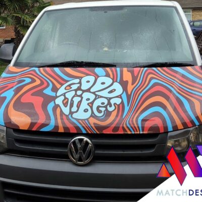Good Vibes Bonnet Vinyl Wrap